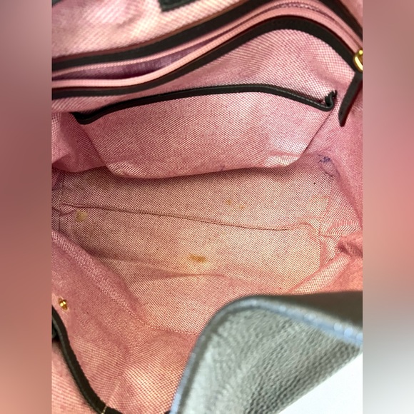 DOONEY & BOURKE💥LIMITED EDITION💥Florentine Logo Lock Leather Shoulder Bag - Picture 12 of 14